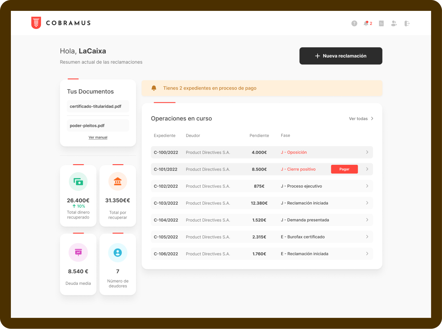 App gamificada de fintech